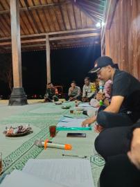 SOSIALISASI PENGISIAN PAMONG DI PADUKUHAN BATUR